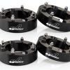 GAsupply ATV Wheel Spacers 4x156mm Black 2 inch-0