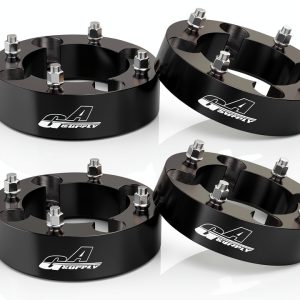 GAsupply ATV Wheel Spacers 4x156mm Black 2 inch-0