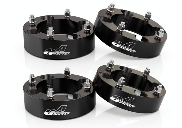 GAsupply ATV Wheel Spacers 4x156mm Black 2 inch-0