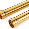 Motorcycle Fork Tubes MTOP RACING Pair Silver-3