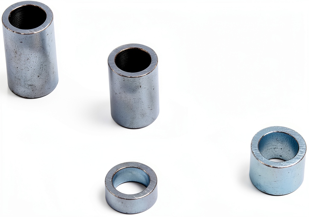 Greesp axle spacer installed on a pit bike front wheel