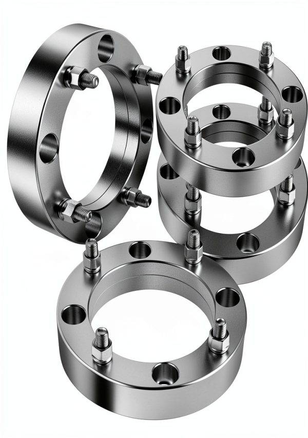 HHCSOP 4x156 Wheel Spacers Silver 1.5 inch-0