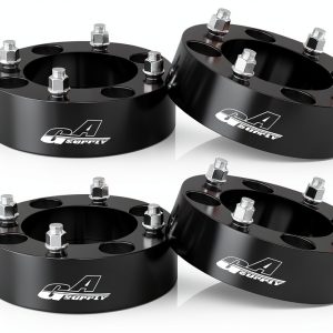 GAsupply 4x137mm ATV Wheel Spacers Chrome 2 inch-0