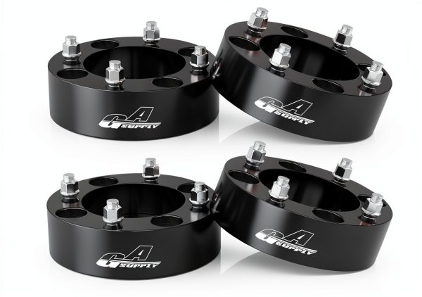 GAsupply 4x137mm ATV Wheel Spacers Chrome 2 inch-0