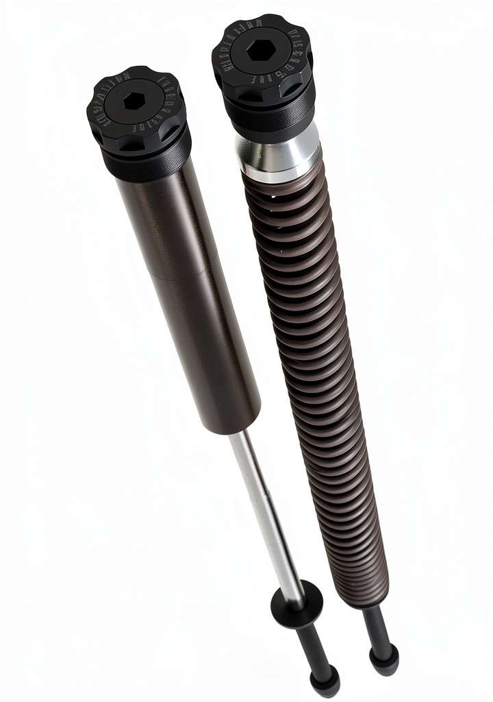 Progressive Suspension front suspension on a motorcycle