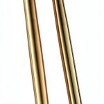 Motorcycle Fork Tubes MTOP RACING Pair Silver-0