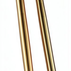 Motorcycle Fork Tubes MTOP RACING Pair Silver-0